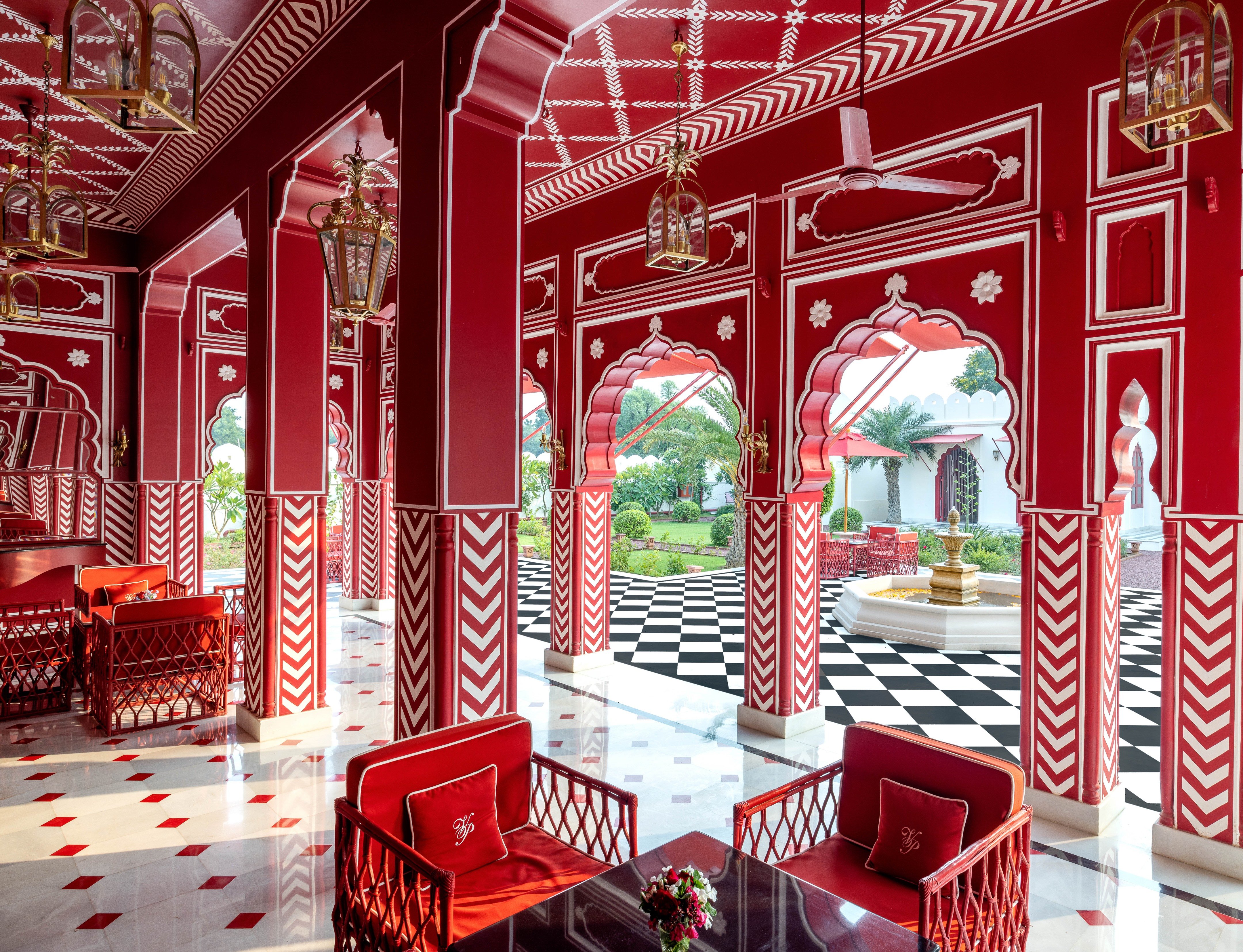 斋浦尔帕拉迪奥别墅丨印度丨Marie Anne Oudejans-7