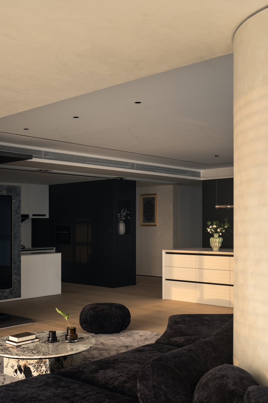 长安首府316㎡平层空间设计丨中国西安丨U.AN由恩设计-23