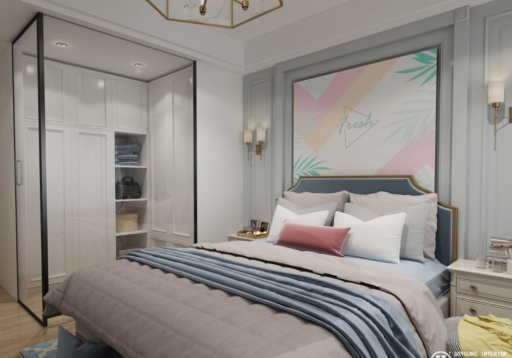 北欧轻奢美式混搭,温馨雅致生活空间-13