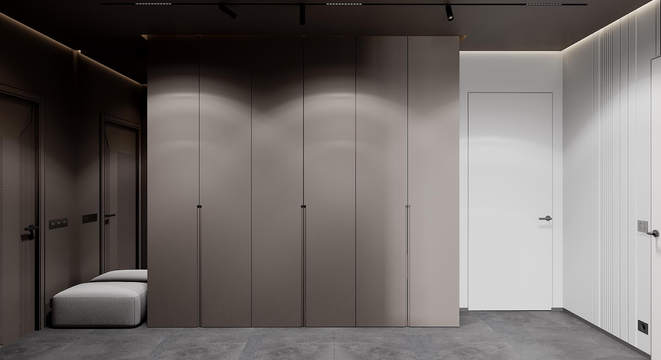 Modern dark apartment-11