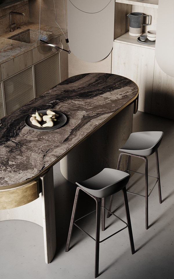 极简侘寂风公寓，质朴的高级感！-6