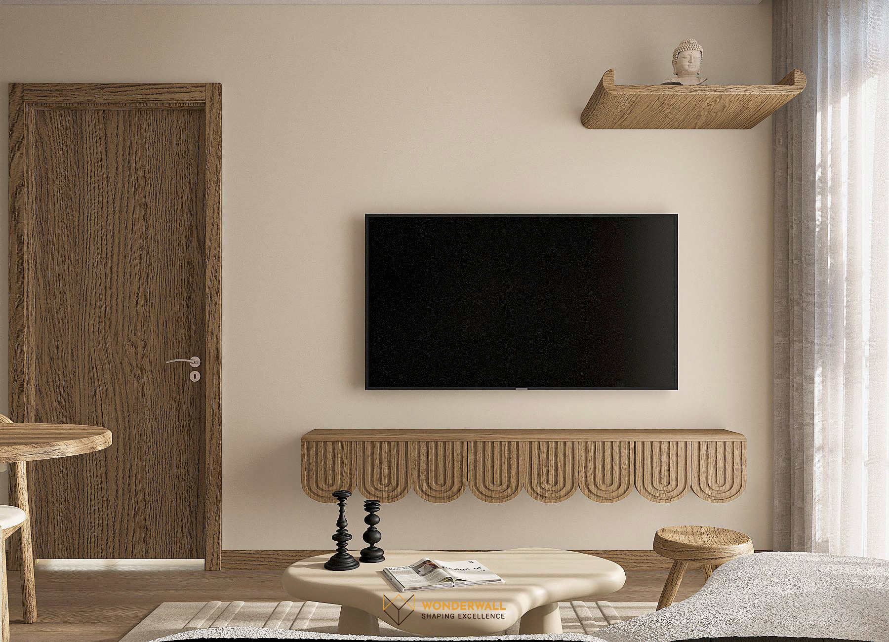 小蝴蝶结粉色卧室-2