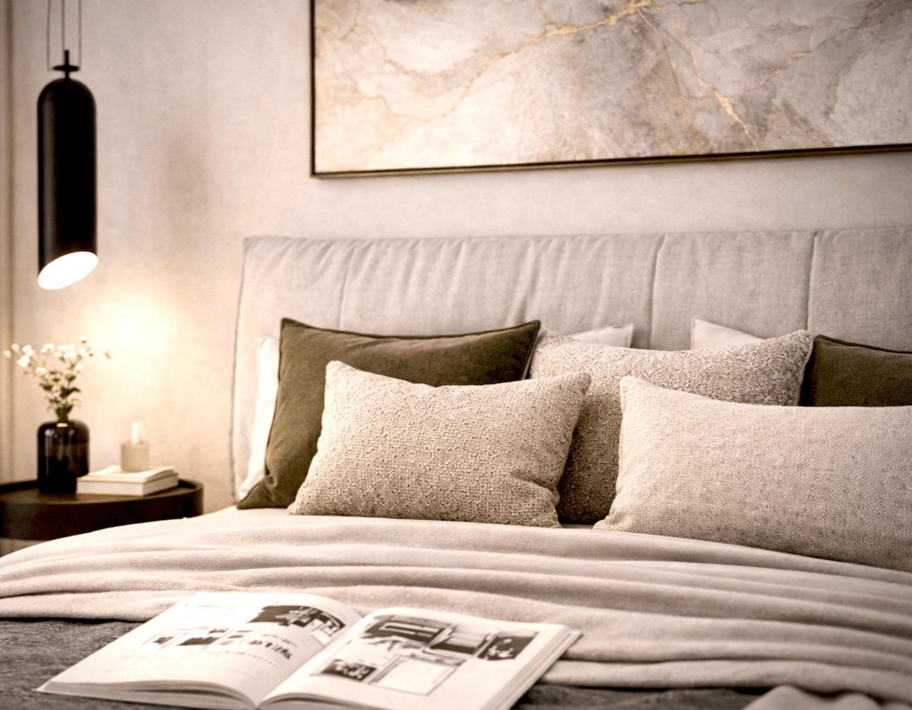 现代极简卧室设计丨Egypt丨Ibrahim Osama-4