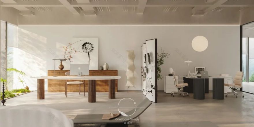 自然诗意的办公室设计·小虫时尚服饰公司办公室丨一度经纬-27