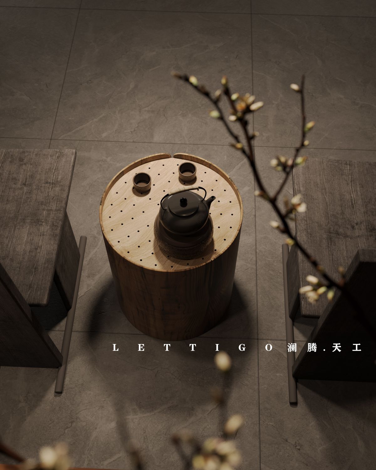 新中式私人会所，感受其静谧与惬意-9