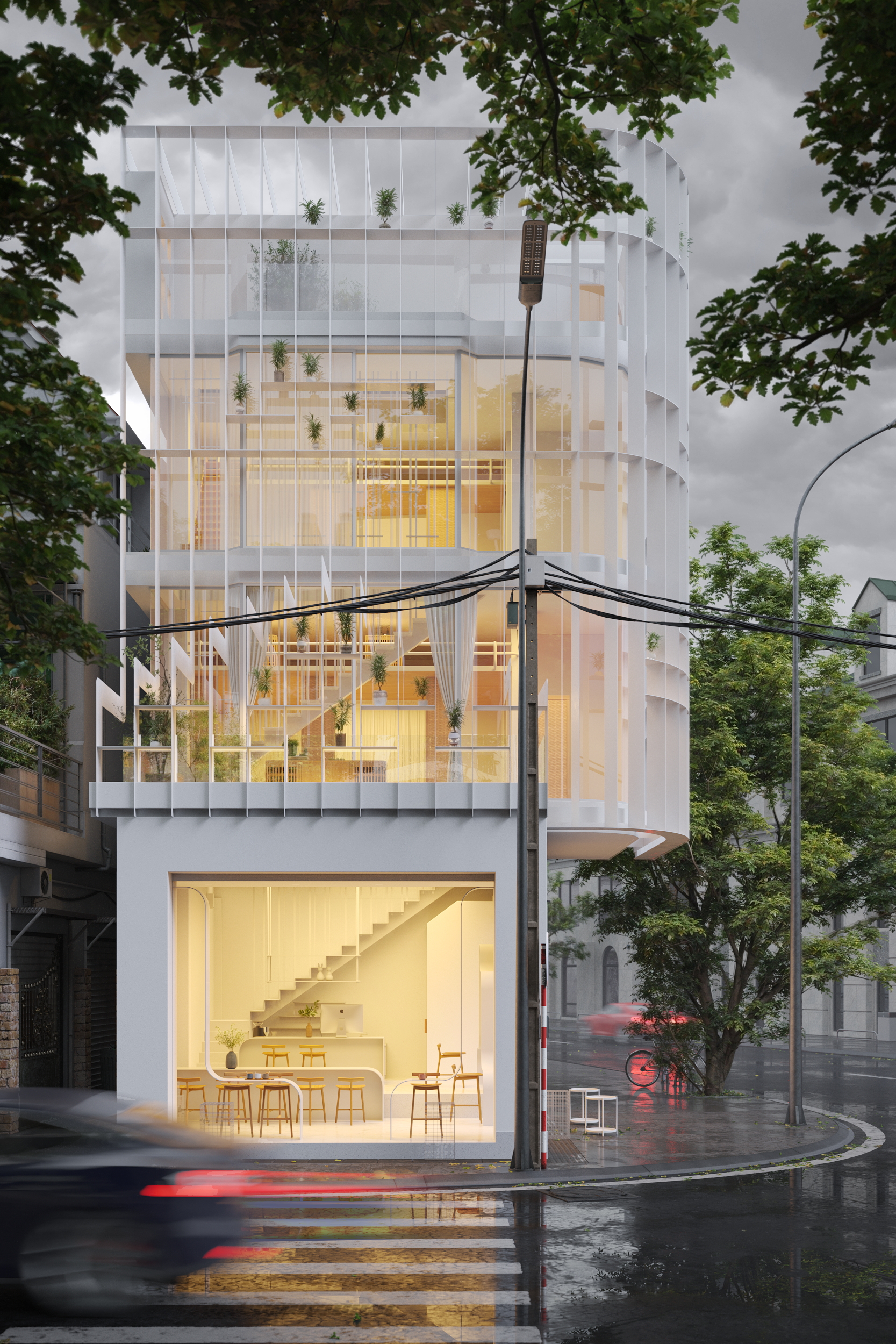 添姆咖啡店与家居店丨越南丨Nguyen Khai Architects & Associates-6