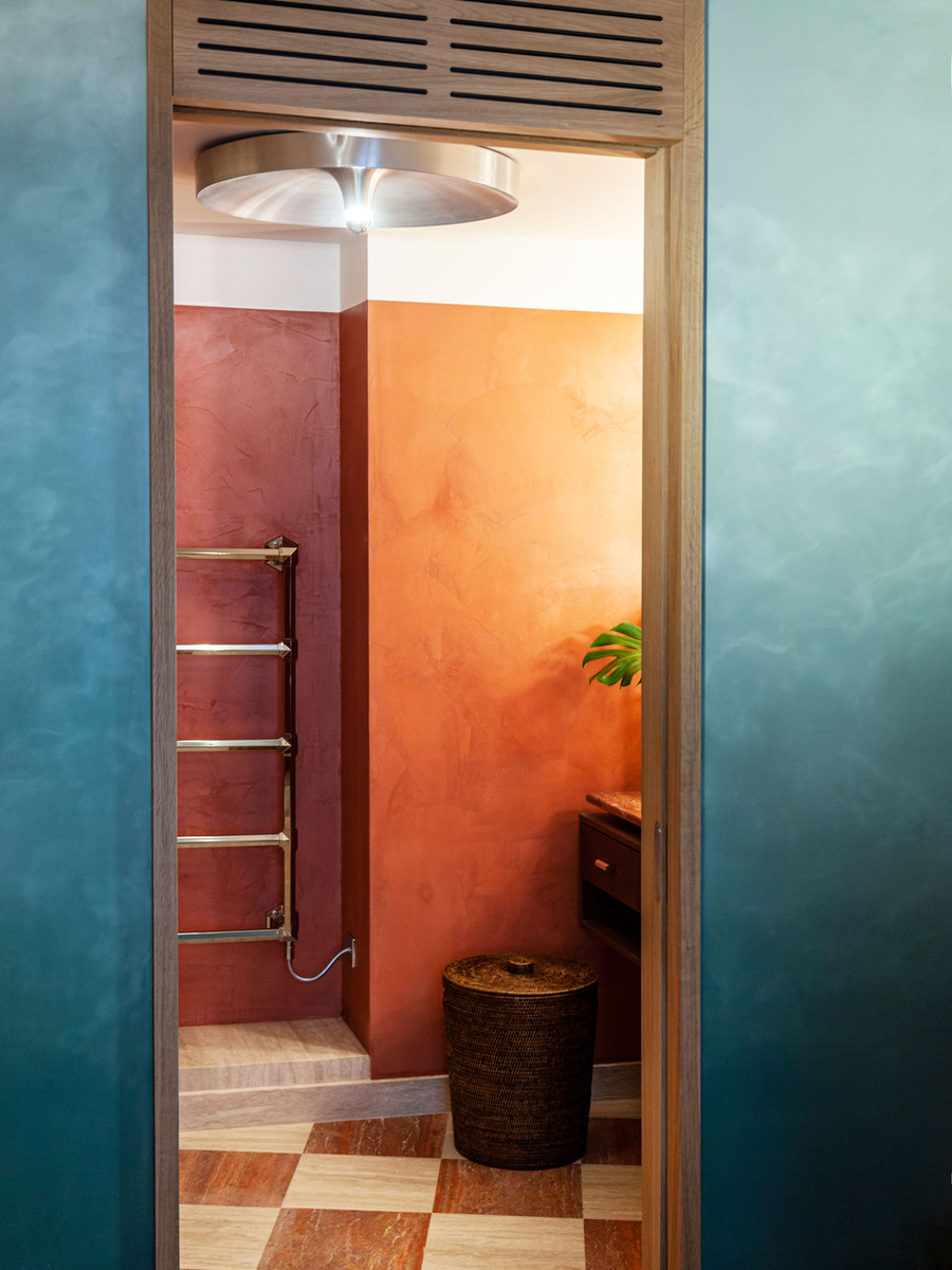 复古公寓设计 | 艺术、设计与材料的有机结合-63