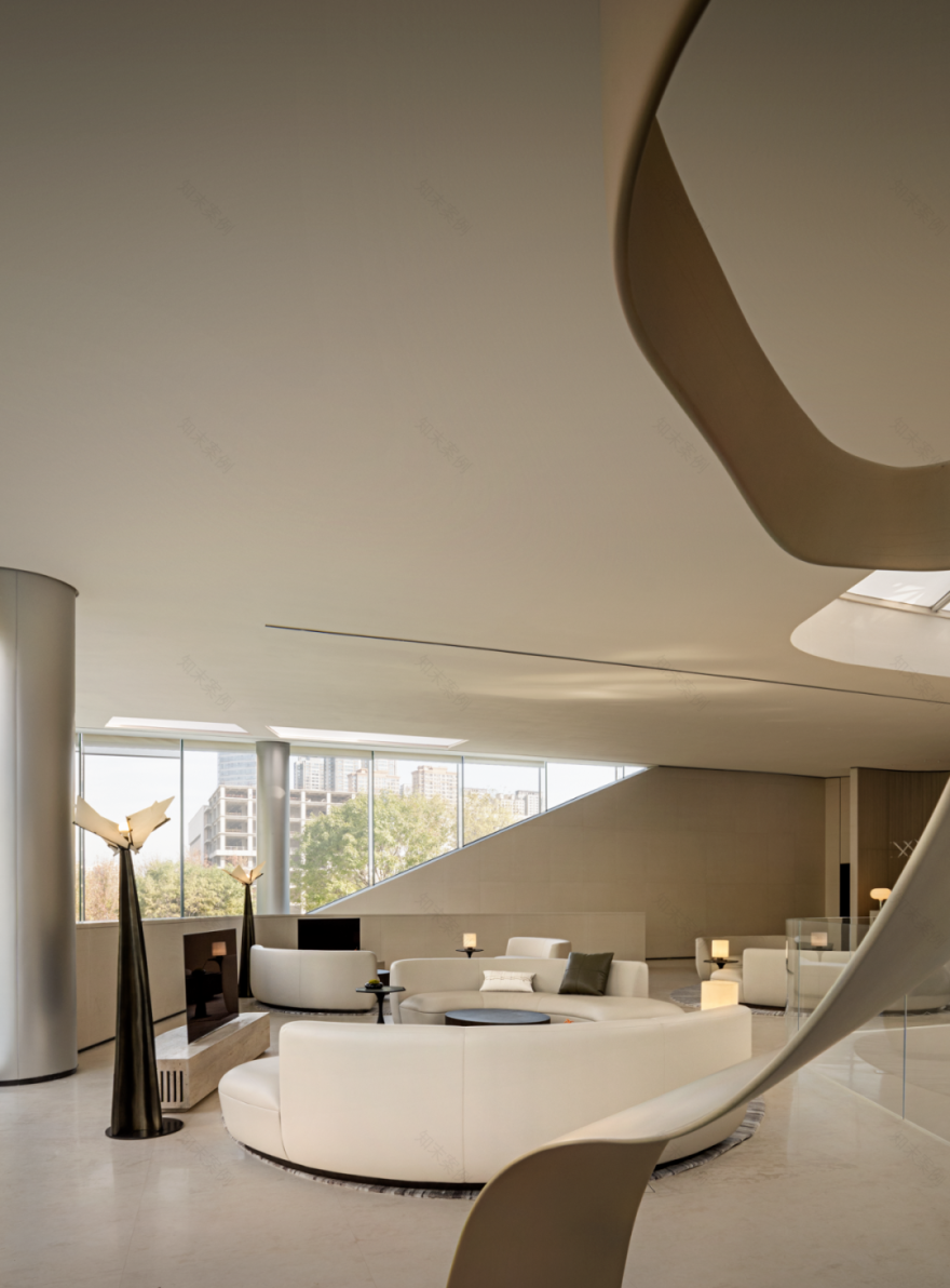 1308㎡极简美学售楼处丨李益中空间设计(硬装),一木设计(软装)-55