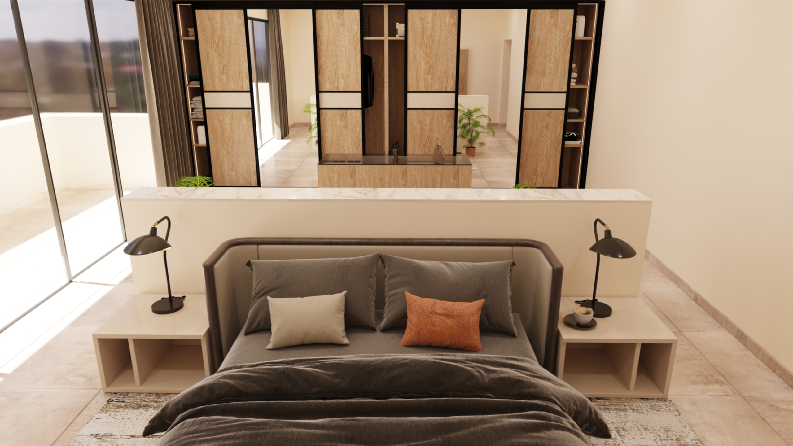 Sliding Door Wardrobe-4