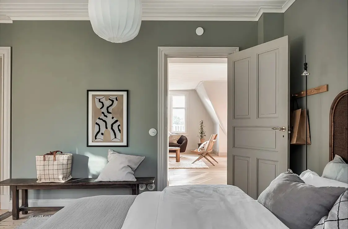 瑞典斯堪的纳维亚风格红木别墅设计-18