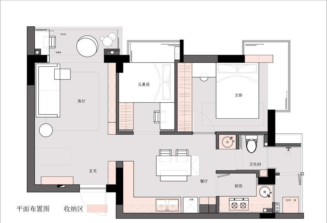 南山中信海阔天空张宅旧房新装-13
