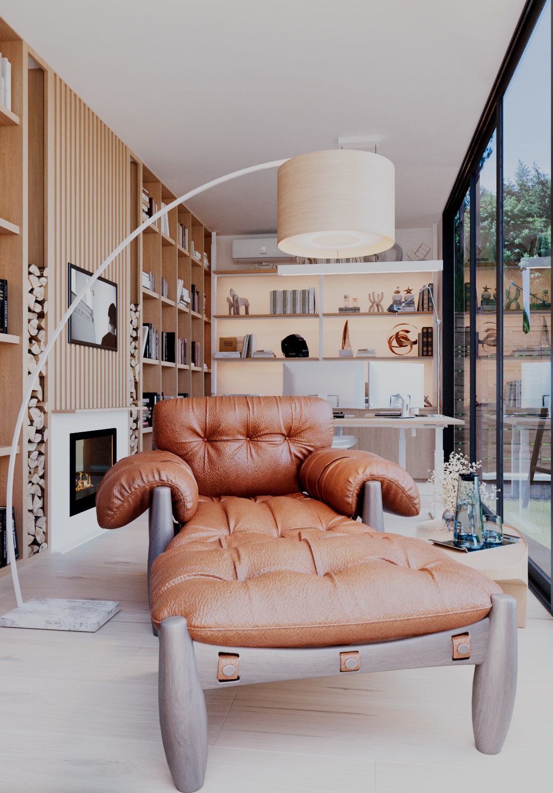 Garden Office Project & Outdoor Wellness area-11