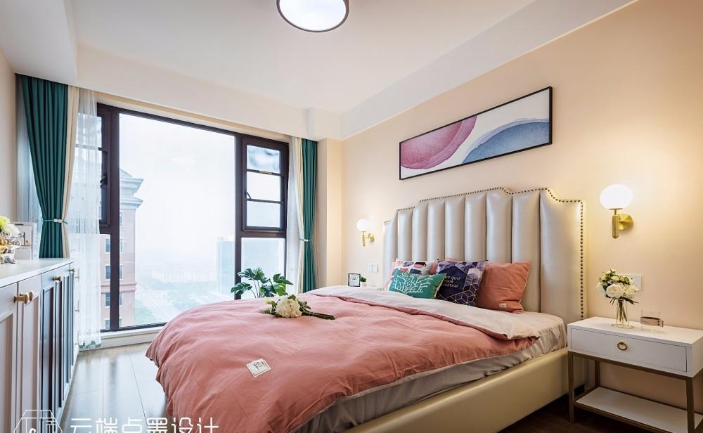平层丨云端点墨设计丨 - 悦然奇城（实景）-28