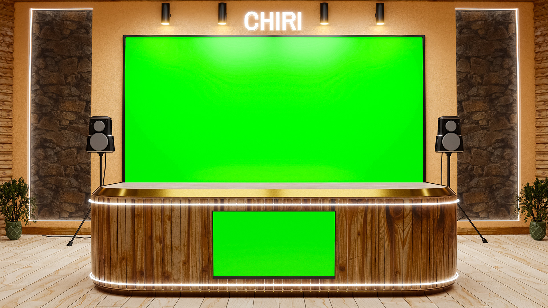Custom Virtual Green Screen Studios – Real Client-40
