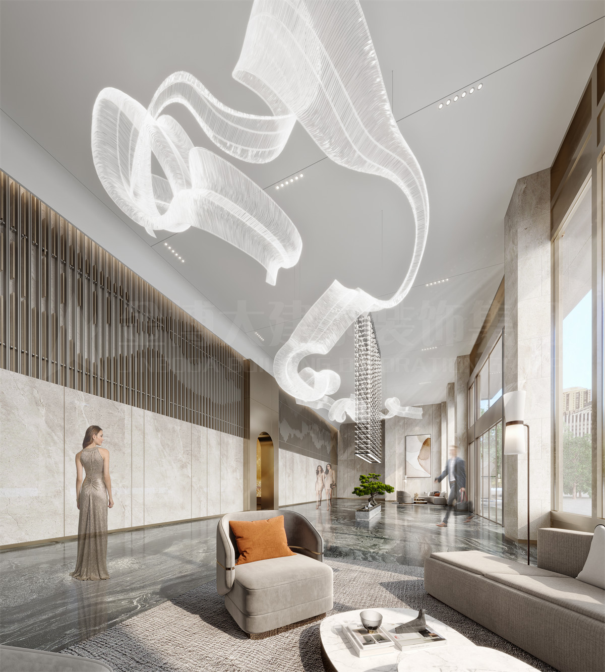 永昌苑婚礼酒店装修设计丨中国新乡丨金博大建筑装饰集团-13