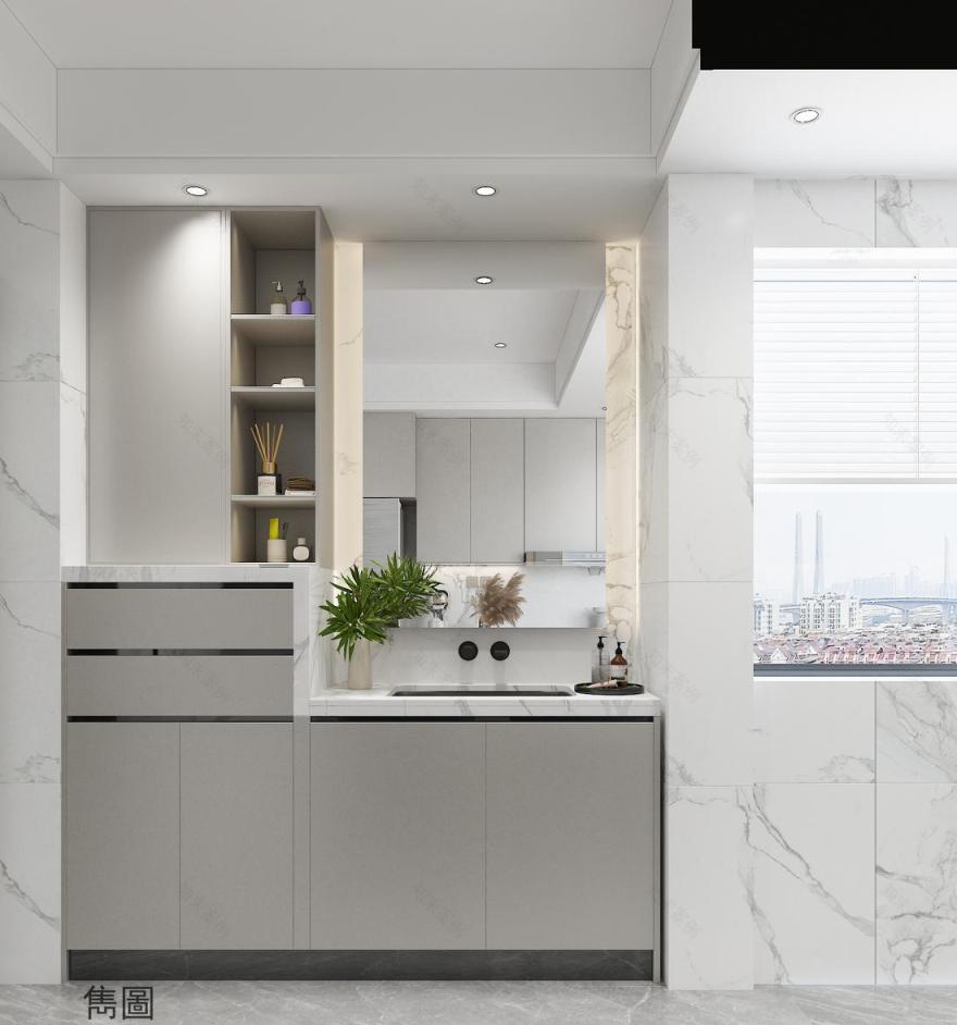 现代轻奢风打造阳光快乐儿童宅-30