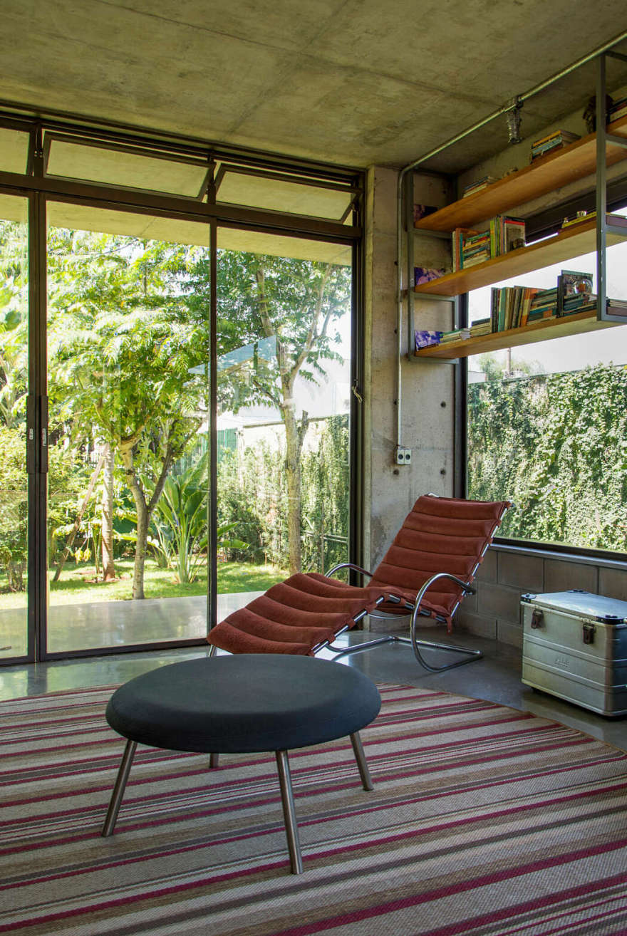 巴西悬浮竹影 concrete Petro 之家-4