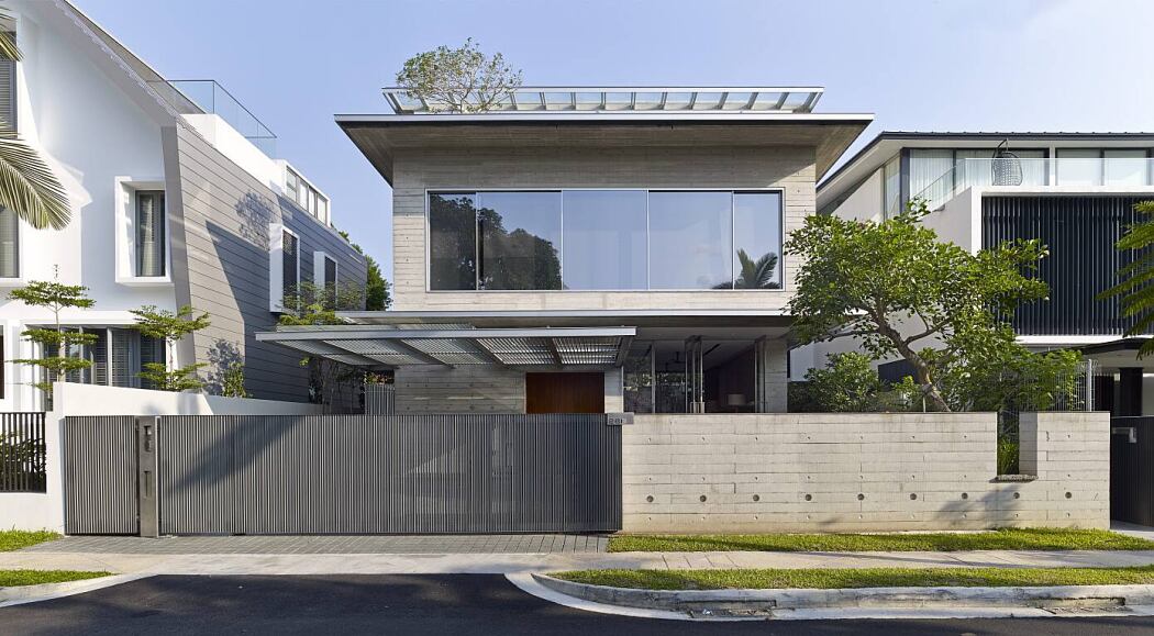 新加坡 Chiltern House · 量身定制的现代家庭住宅丨WOW Architects | Warner Wong Design-1