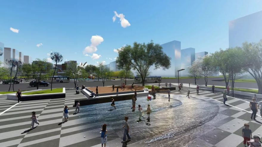 荷于景观项目|宝山旭辉U天地——社区商业新典范-130