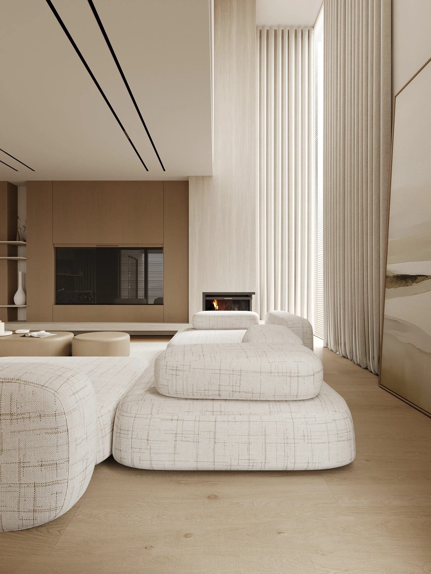 原木风别墅大宅设计，平静而奢华!-8