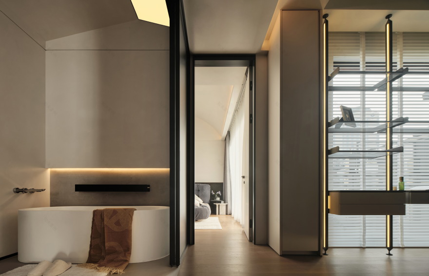 观享际SKH新作|南京660㎡别墅,自由与爱-87