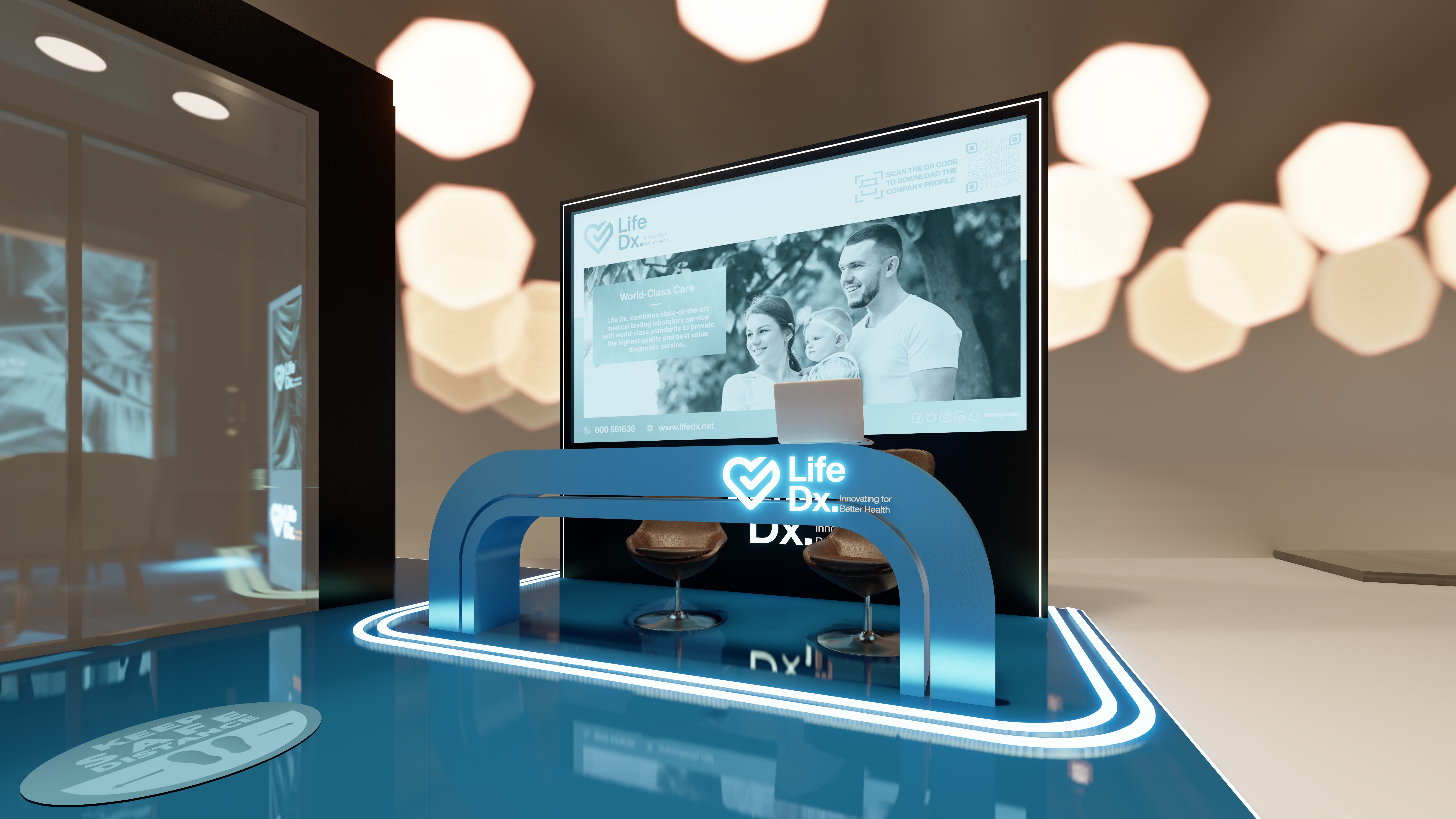 Cityscape Dubai Exhibition 2022 - Life DX Booth-22