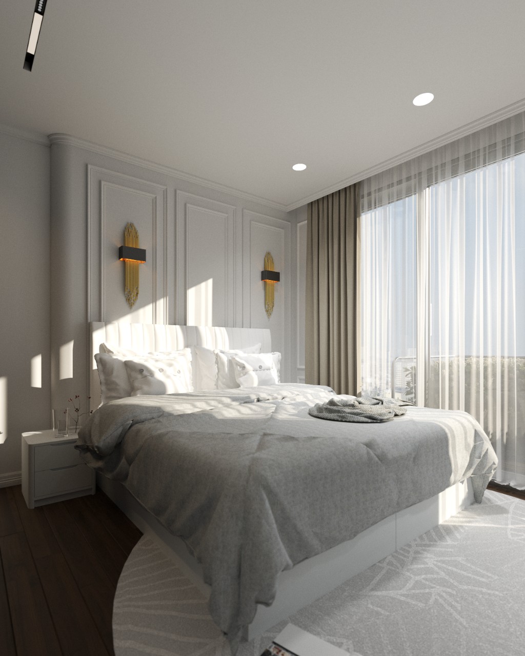 新古典卧室设计-5