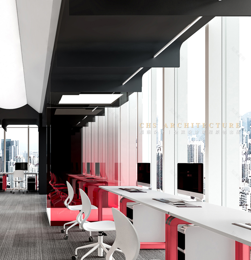 如日方升·办公室原创全案设计丨超前设计-34