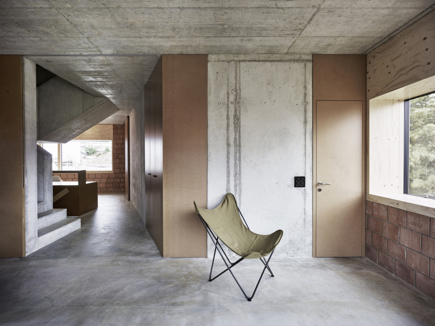 和谐雕塑般的瑞士住宅设计-14