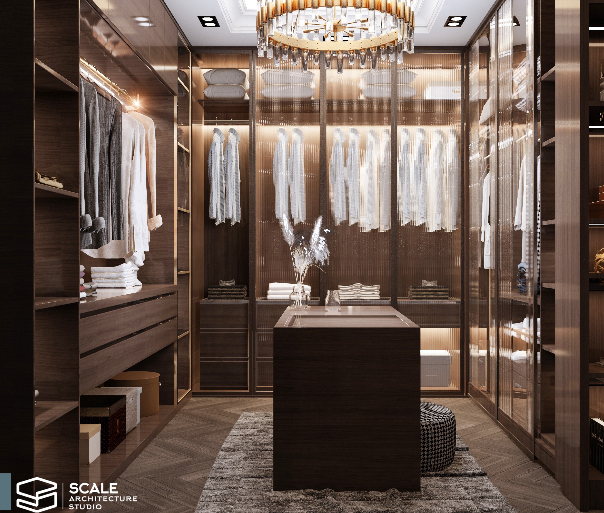 新古典主义主卧丨Scale Architecture studio office-7