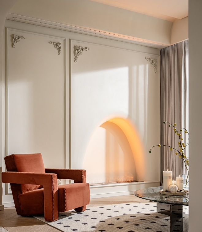 168m²法式轻奢，营造出慵懒而富有情调的居家氛围。-33