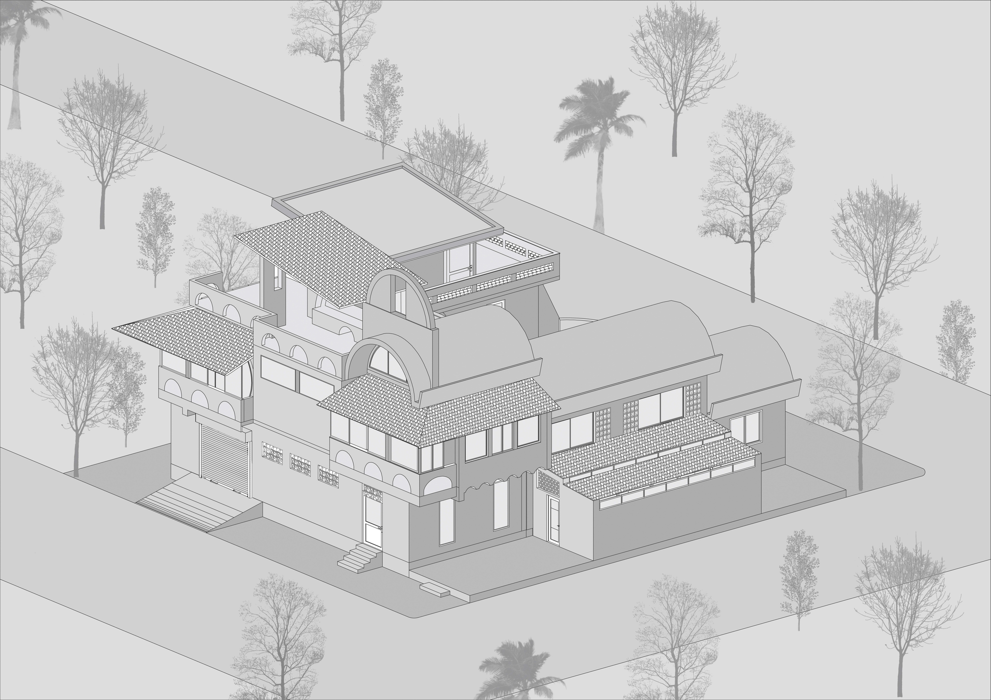 奥尔瓦伊拉姆住宅丨印度丨Iki Builds-62