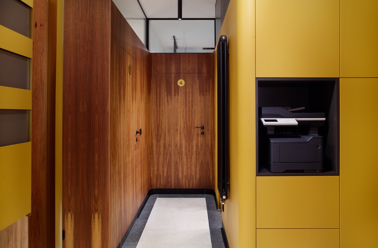 《广告狂人》风格 80㎡共享空间，致敬经典，创新办公体验-2