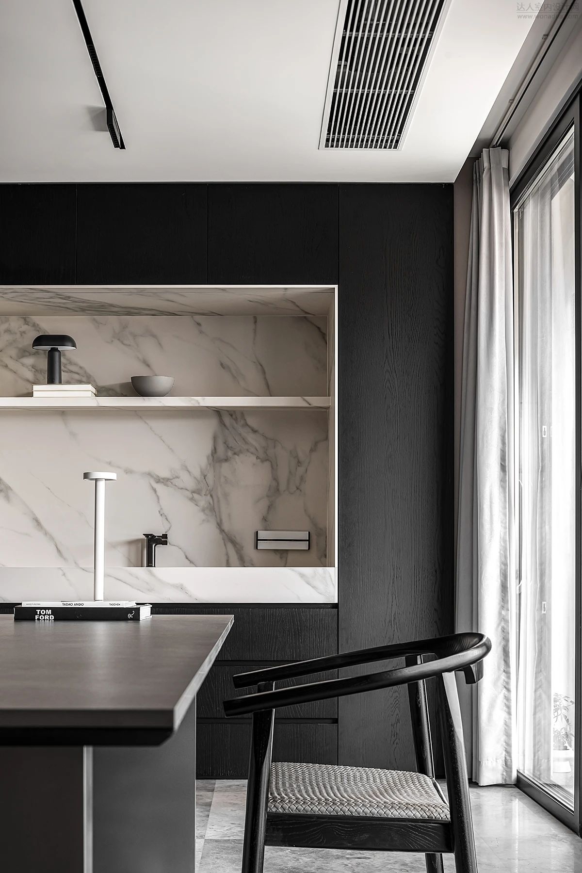 东莞星河天玺 400㎡别墅豪宅 私宅设计丨中国东莞丨HANSHE 翰舍空间设计-5