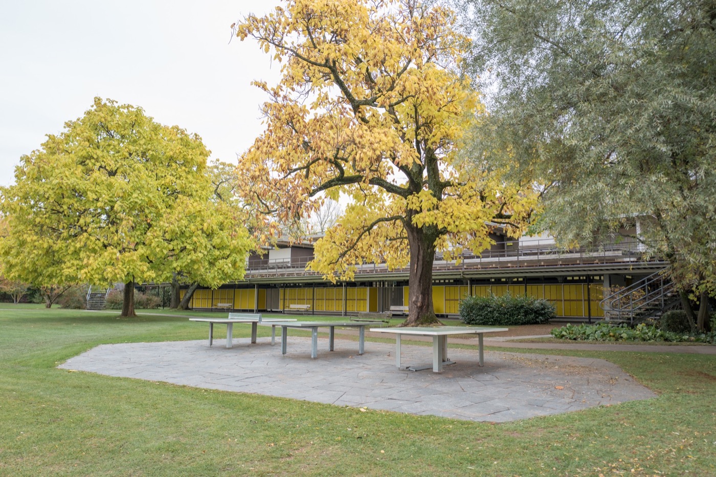 瑞士苏黎世 Tiefenbrunnen 温泉公园修复丨Neuenschwander Ravidà Architekten-6