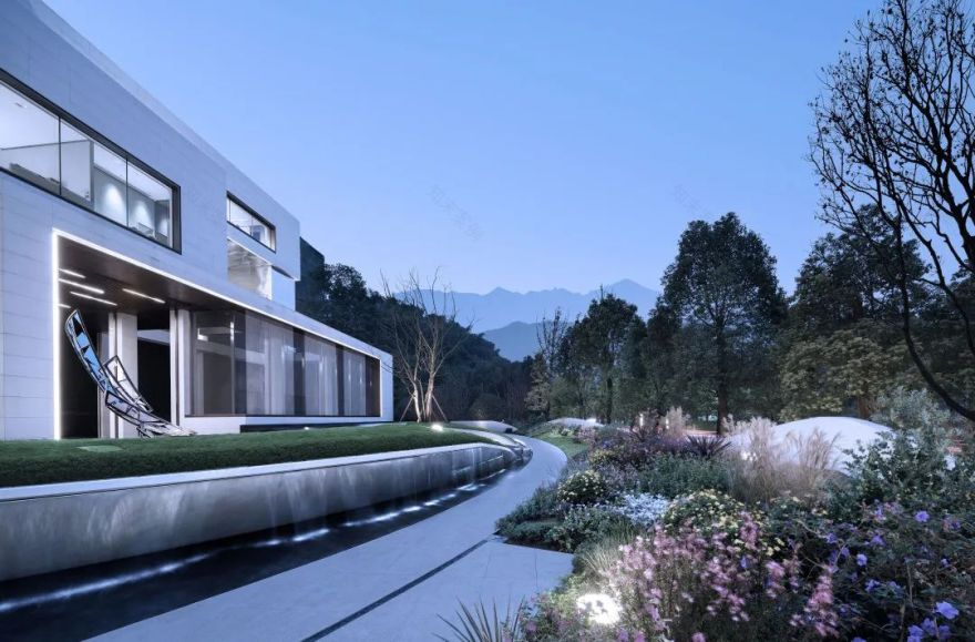 重庆弘阳融创·一曲晴江展示区 | 现代美学演绎艺术滨江-58