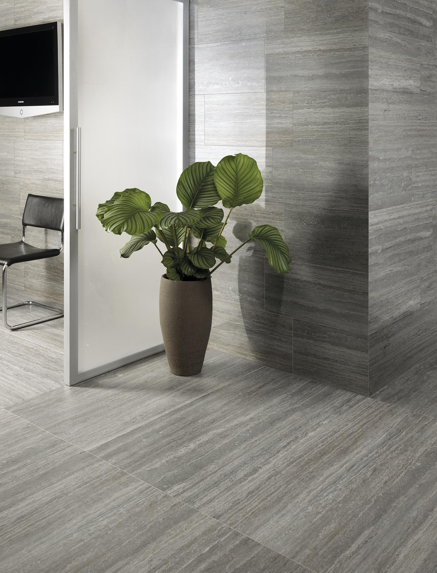 意大利制造的 Tale 石灰华效应瓷砖，打造豪华室内外空间-17