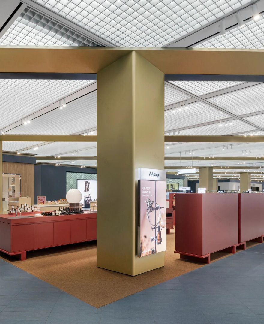 美妆区室内设计项目丨韩国首尔丨BURDIFILEK-10