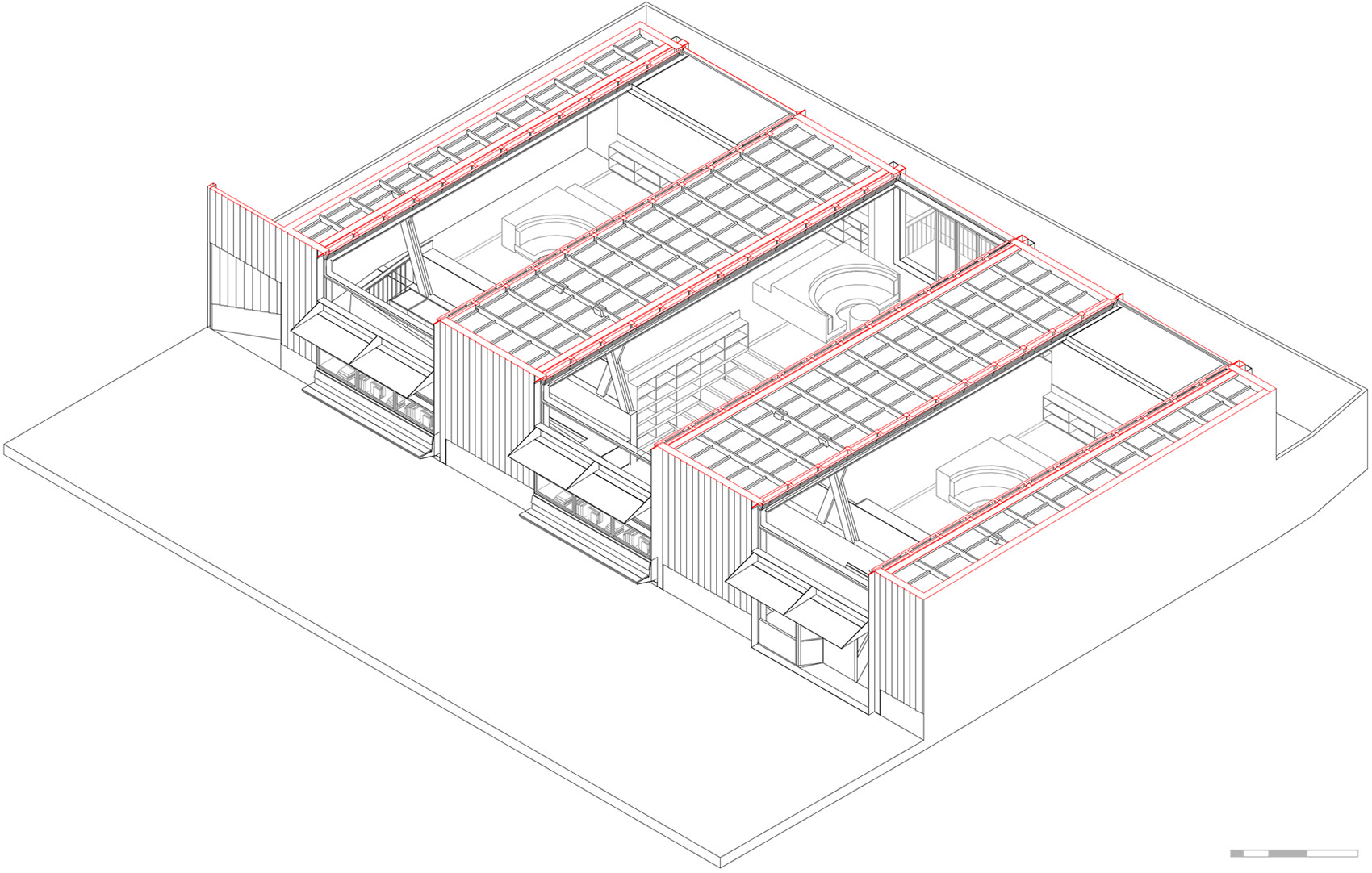 木结构图书馆，智利 / Sebastian Irarrázaval Arquitecto-13