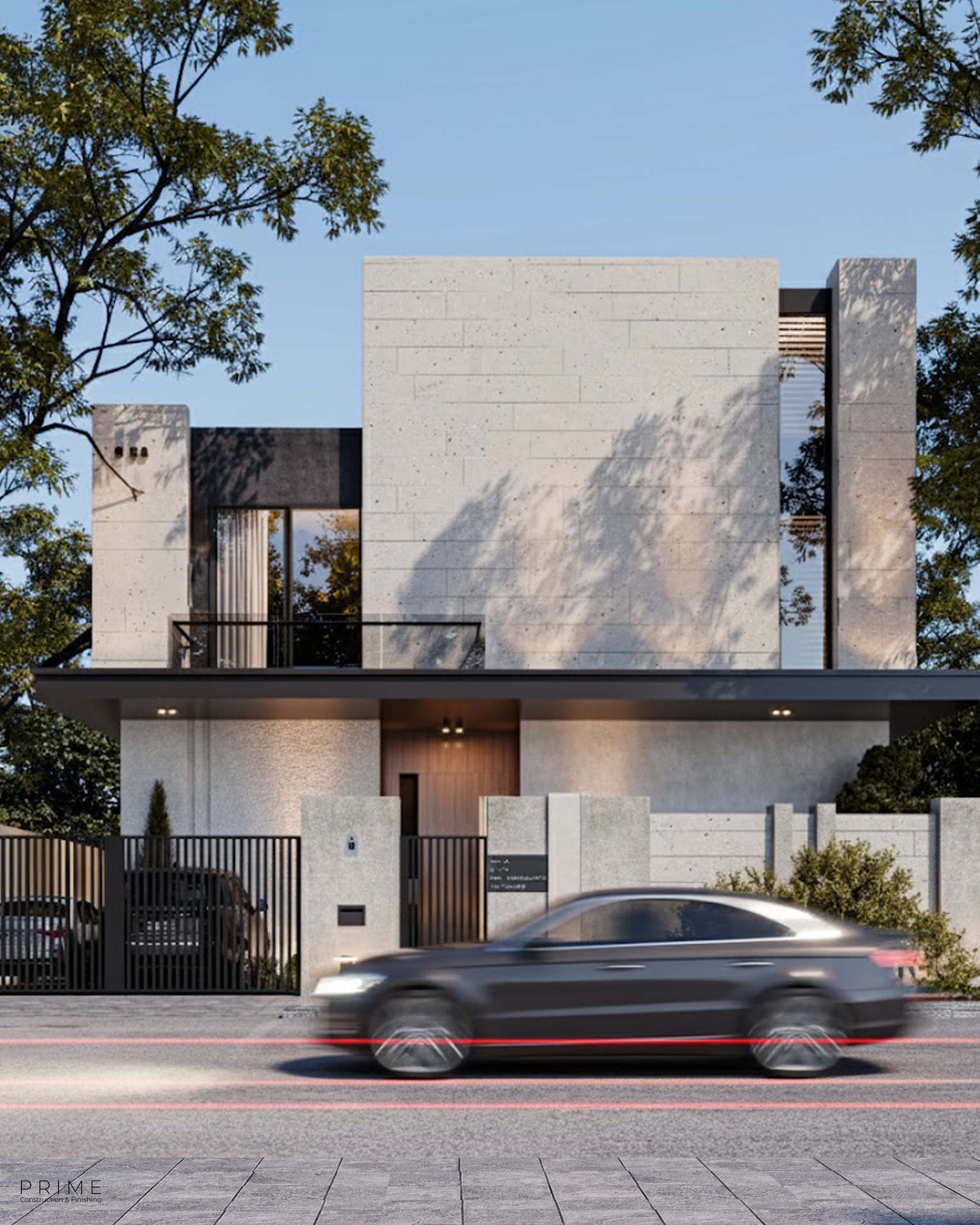 现代别墅立面设计丨芬兰波里丨Prime studio-13