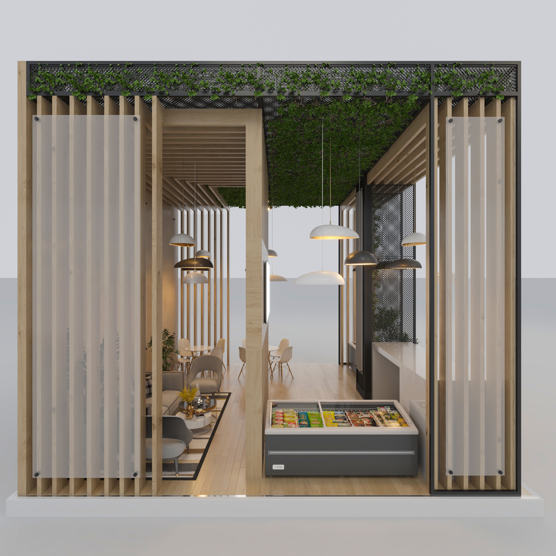Frozen Food Booth Design-4