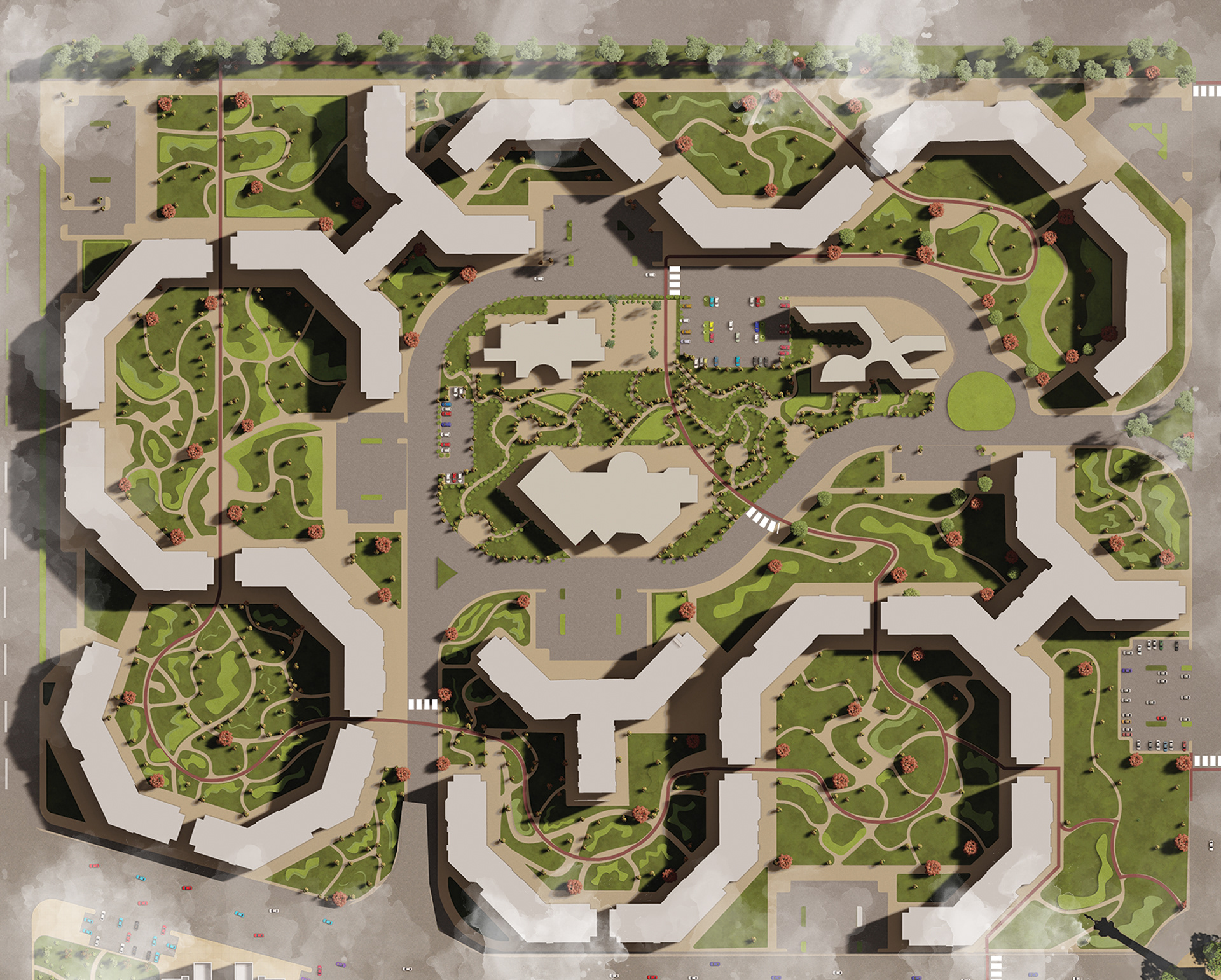 综合区域项目丨Benha faculty of Engineering-26