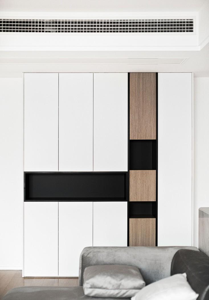 125㎡现代风温馨极简家居,治愈生活的设计亮点解读-0