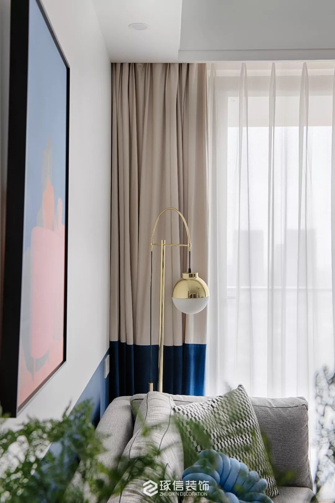 北欧混搭小两室，12W 打造出租屋变美宅-65