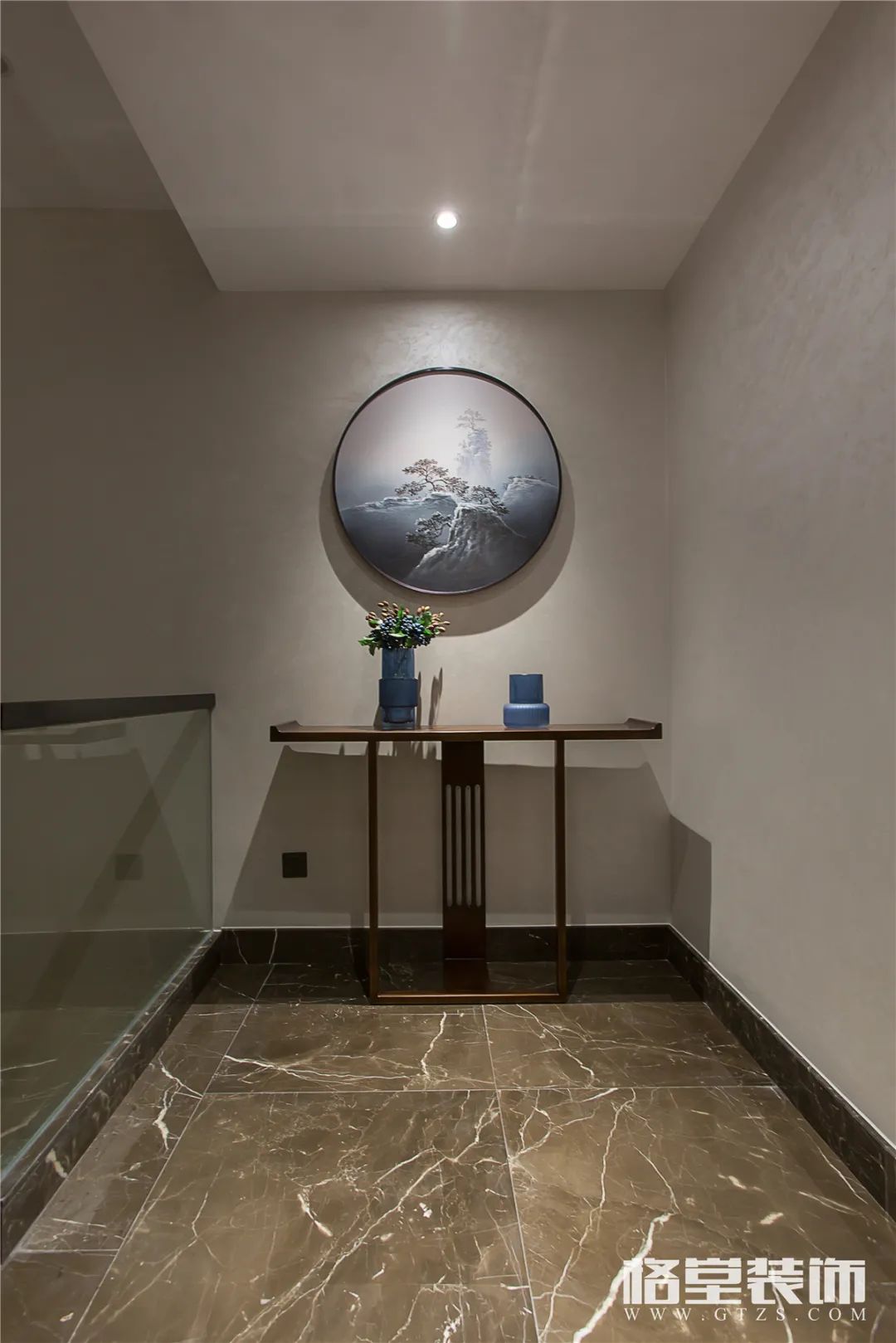 常山浅水湾 92#中式美墅设计丨格堂装饰-34