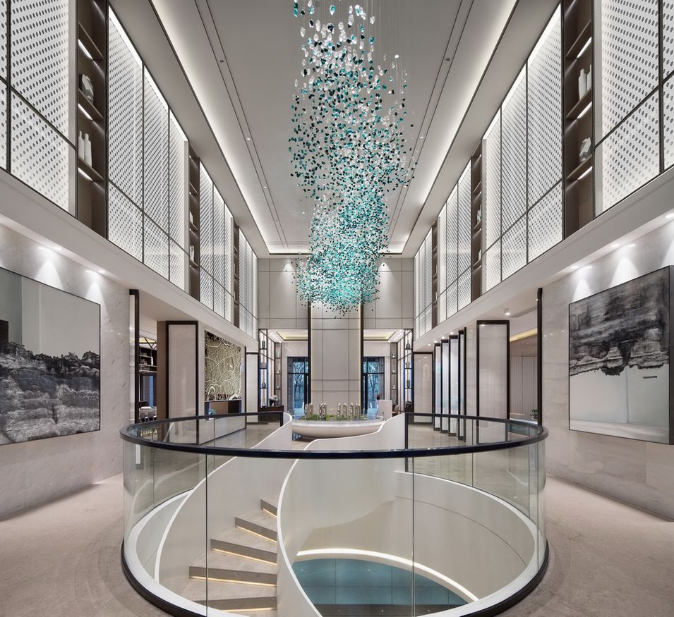 杭州绿都东澜府营销中心 | 运河之梦,水云光影-17