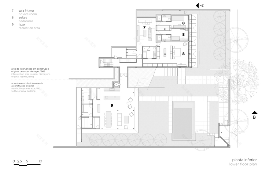 Itaúna House · 巴西里约热内卢的垂直景观别墅设计丨Siqueira + Azul Arquitetura-19