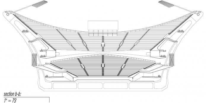 “Bigfoot”洛杉矶足球场丨美国洛杉矶丨heneghan peng architects-10
