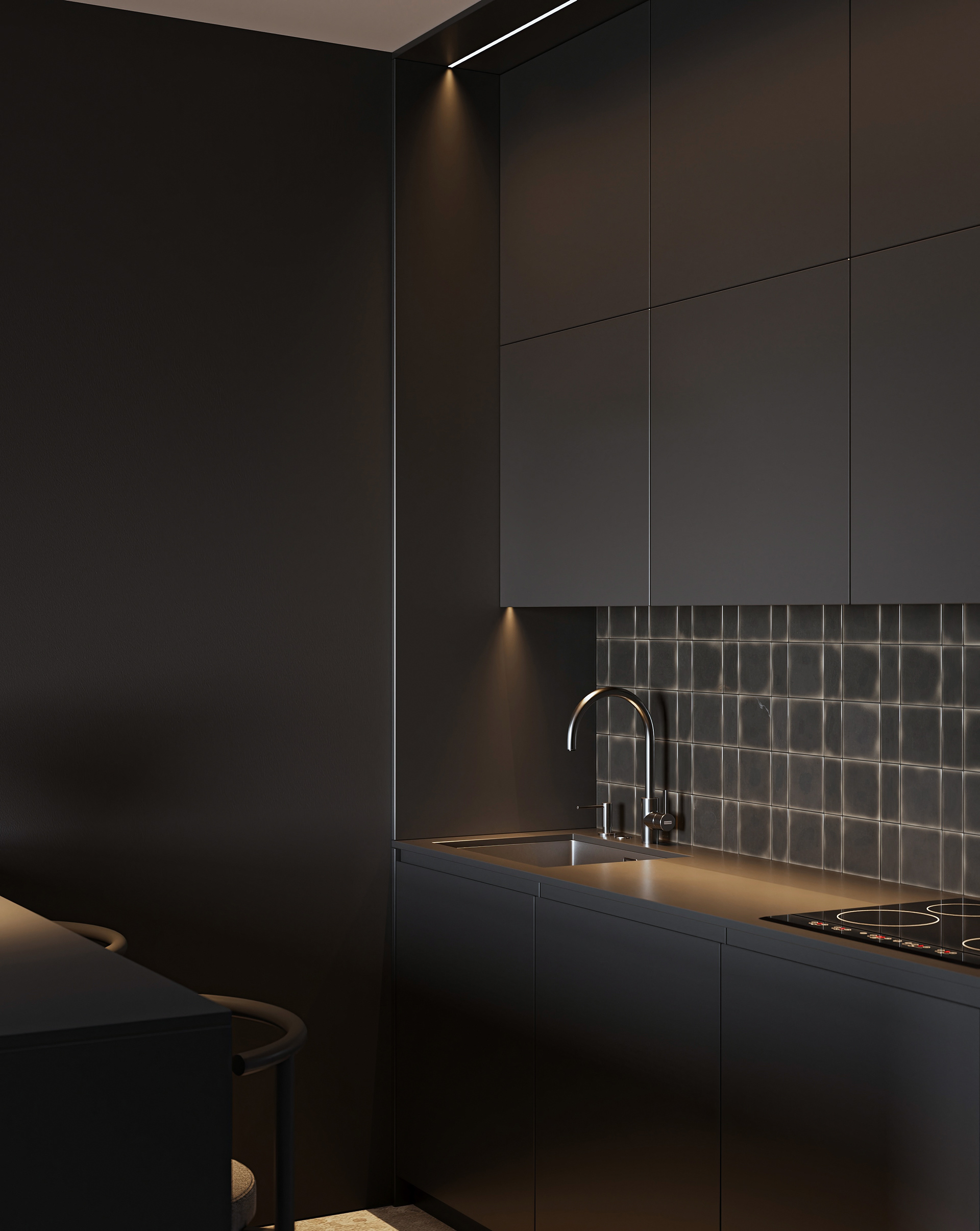 Minimalistic apartment 2025 | 3d visualization + AI-12