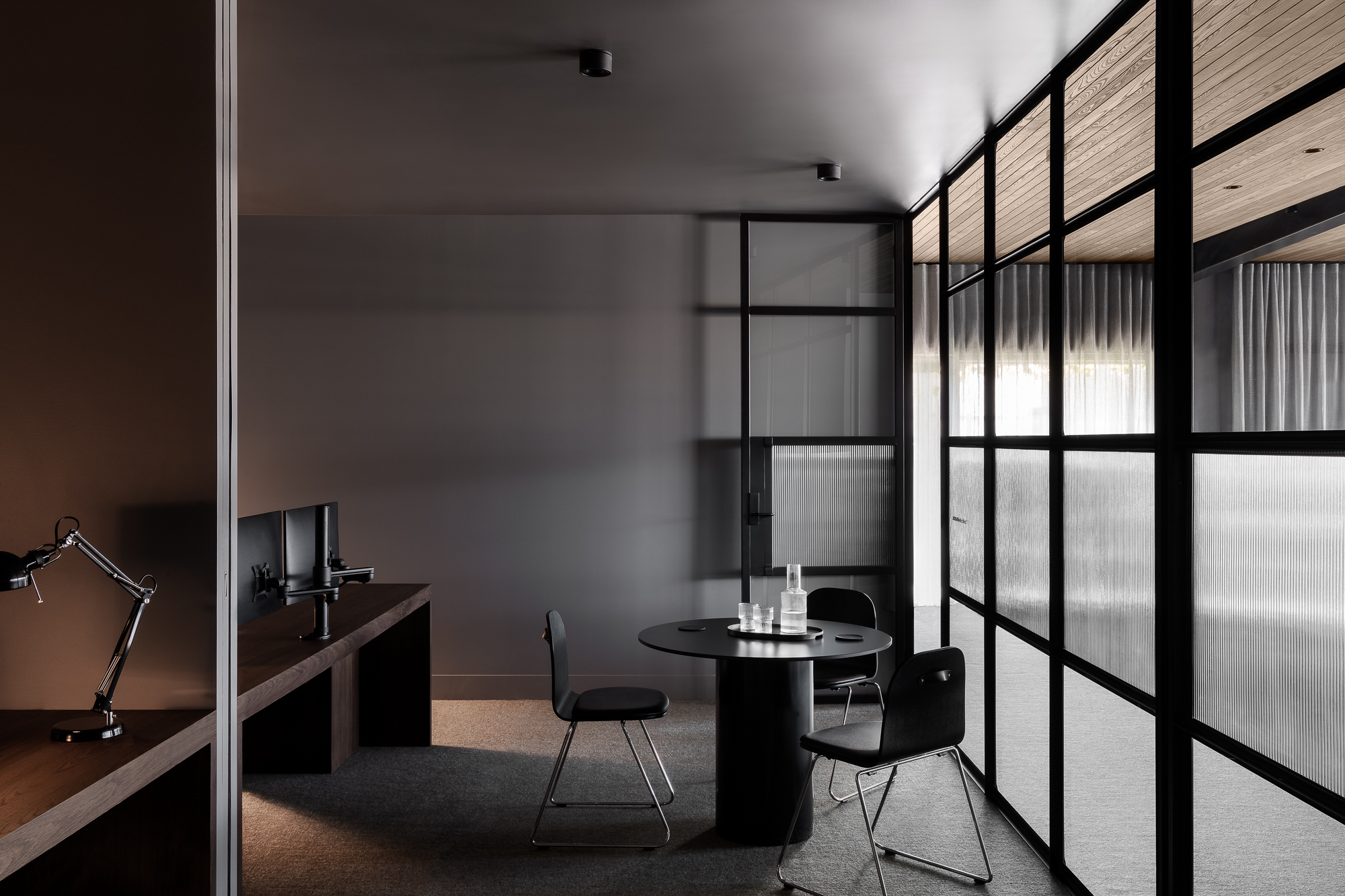 Mancini Made 新办公室 | 室内外景观融合,打造创新设计典范-38